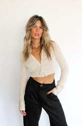 Bradshaw Button Up Top